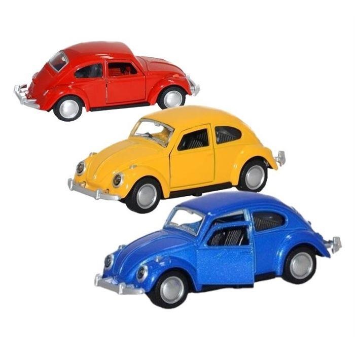 Çek Bırak Metal Retro Vosvos Araba - 6636-18T