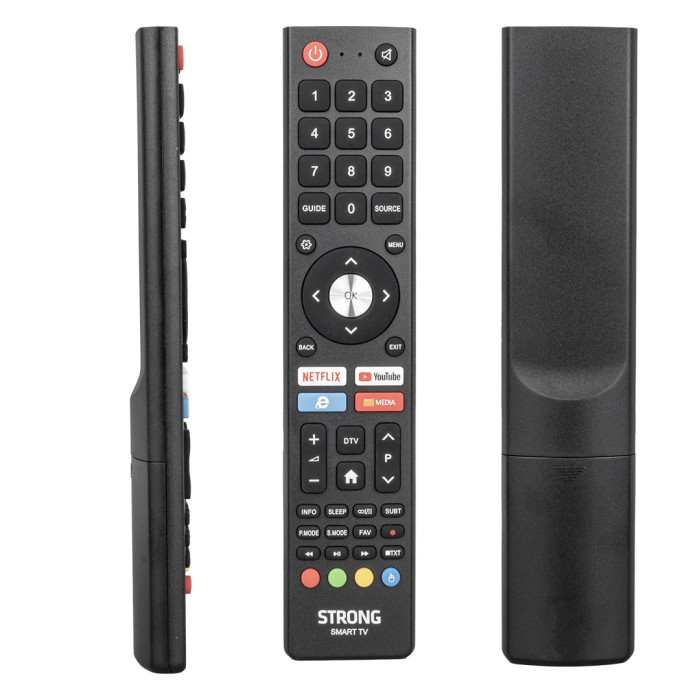 Orjınal Kl Strong * Fobem Netflıx-youtube Tuşlu Lcd-led Tv Androıd Smart Kumanda 23863=12440 ( Lisinya )