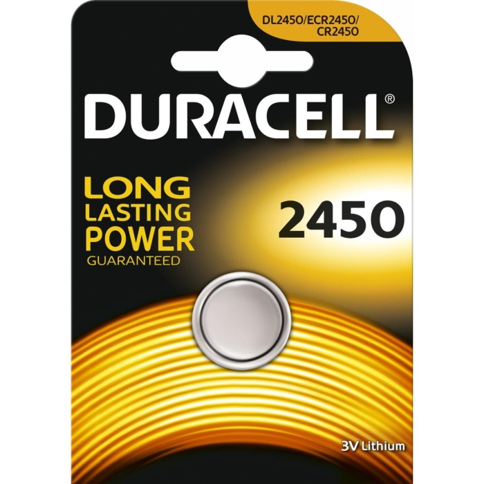 Yuvarlak Düğme Pil 2450 3 Volt