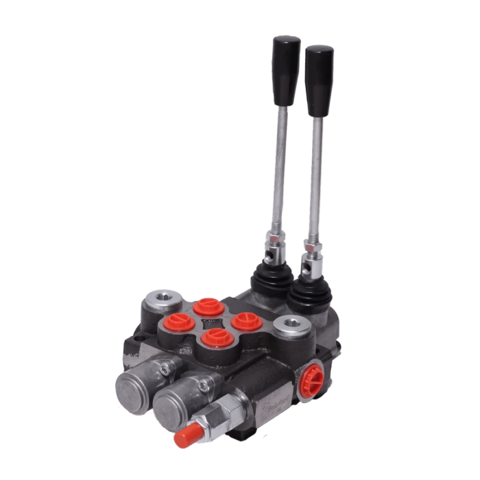 Hidrolik Kumanda Kolu Mono Blok İkili 120 Lt - 3/4 (Lisinya)