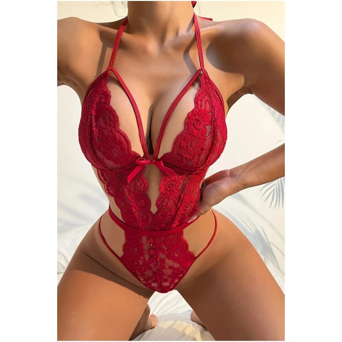 Şık Dantelli Babydoll Gecelik