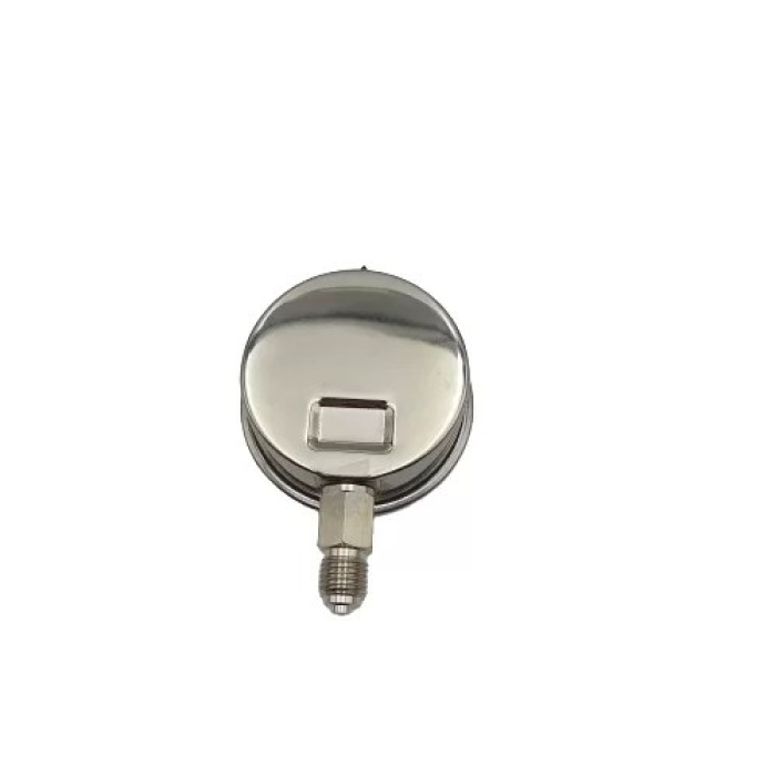 Vakummetre Gliserinli Alttan Çıkışlı Q63 - 0 - 1 - 760 Bar 1/4 (Lisinya)