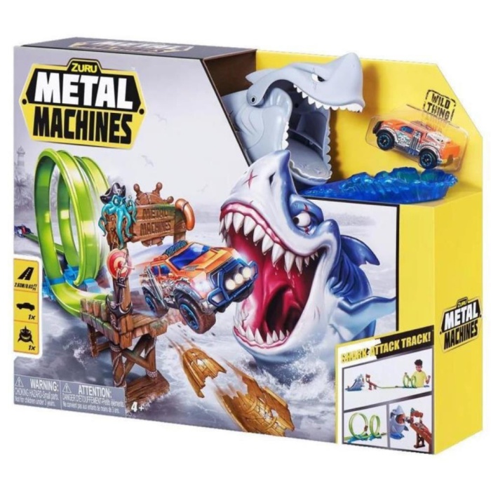 MEA04000-6760 - ZURU METAL MACHİNES SHARK OYUN SETİ (Lisinya)