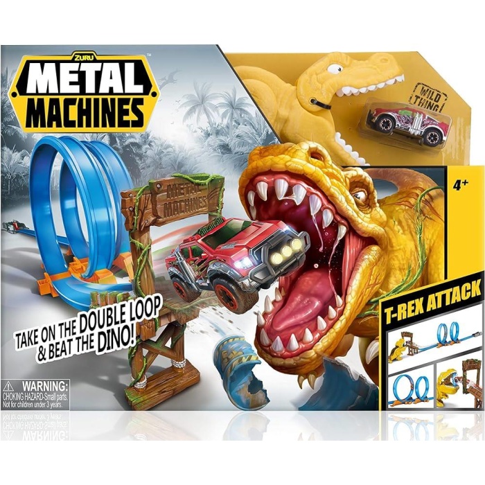 MEA02000-6702 - ZURU METAL MACHİNES T-REX OYUN SETİ (Lisinya)