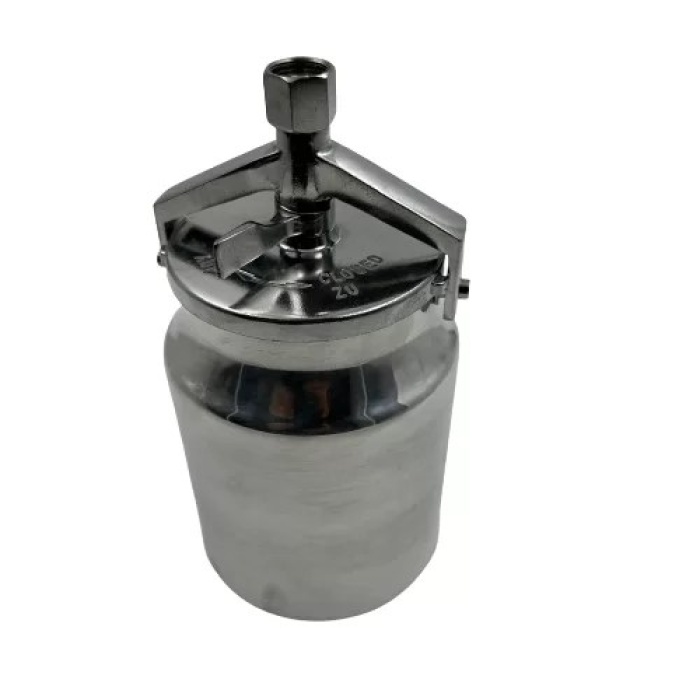 Boya Tabancası Alttan Depo Haznesi Alüminyum 1000ml (Lisinya)