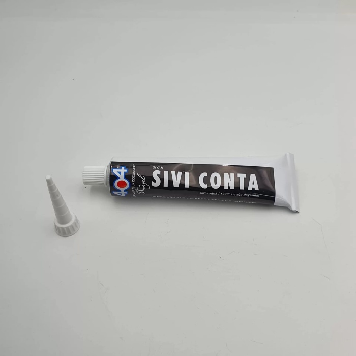 Siyah Sıvı Conta 80 Gr (Lisinya)