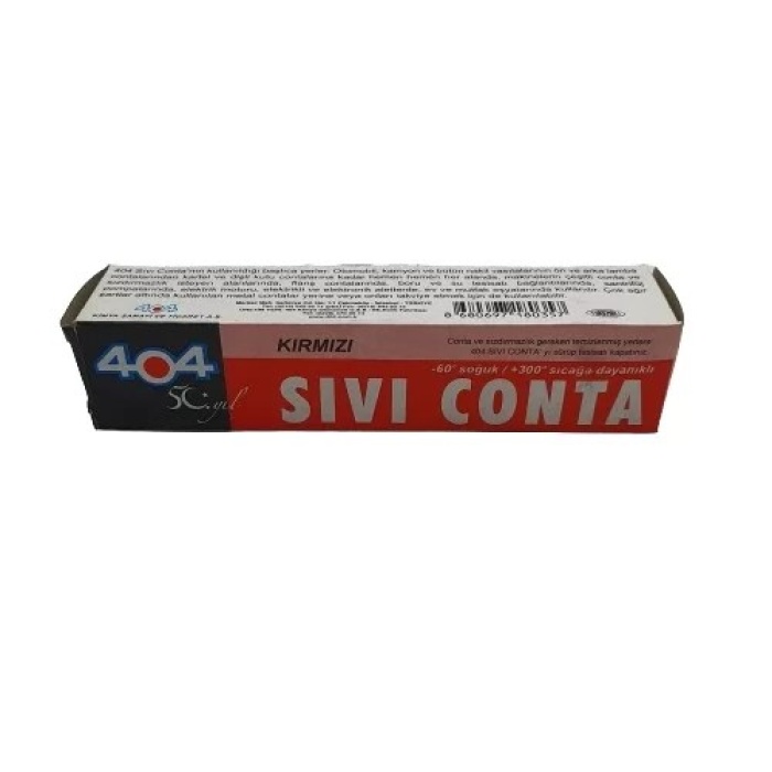 Kırmızı Sıvı Conta 45 Gr (Lisinya)
