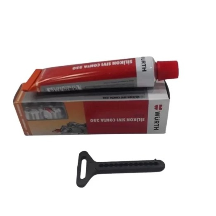 Würth Silikon Sıvı Conta Kırmızı 250 c - 70ml (Lisinya)