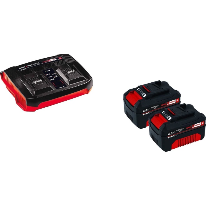 Twincharger 2X4,0 Ah Akü ve Şarj Aleti