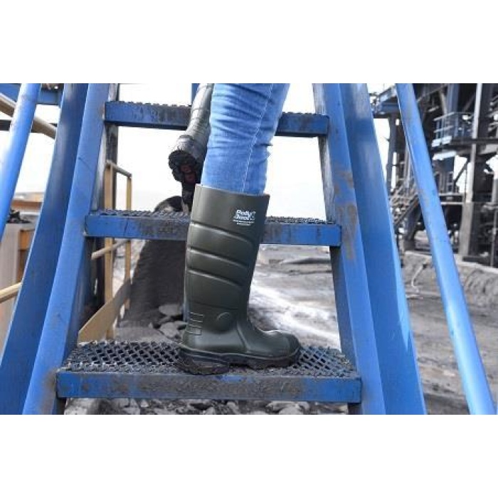 Pollyboot Vega 42 Numara Çelik Blu Çizme Poliüratan