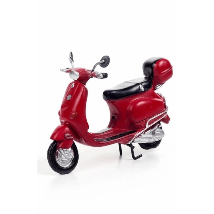 Decotown Nostaljik Cruiser Motorsiklet Dekoratif Maket Oyuncak ( Lisinya )