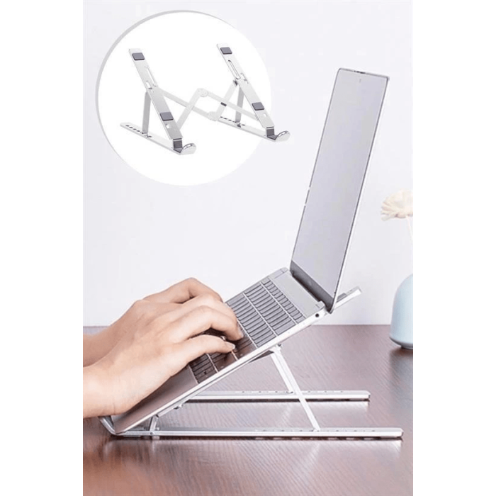 Ayarlanabilir Dizüstü Destek Tabanı Tamamen Katlanabilir Taşınabilir Laptop Yükseltici ( Lisinya )