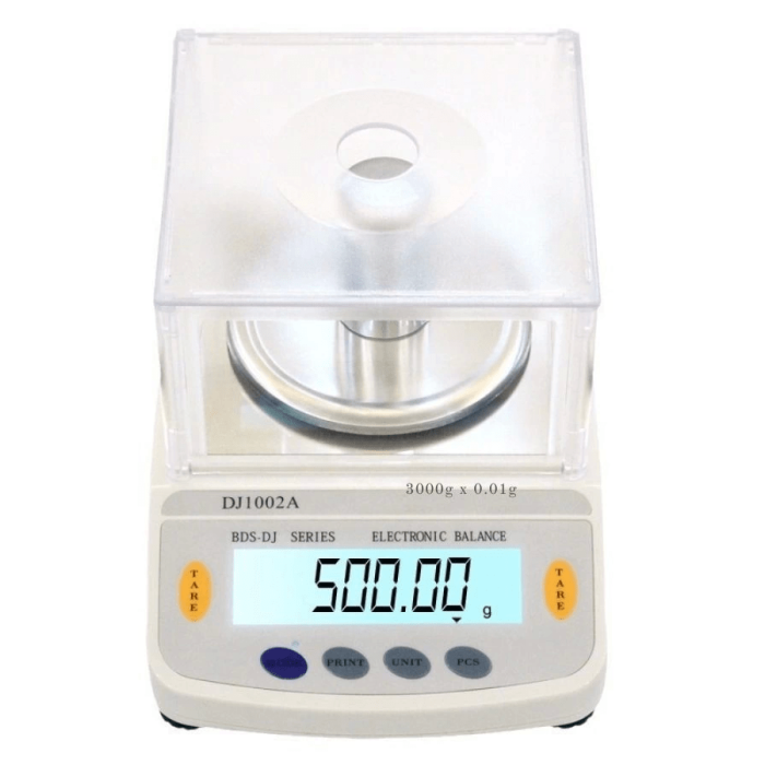 Dj602a Kefeli Hassas Terazi 3000 G Kapasiteli, 0.01 G Hassasiyetle Profesyonel Ölçüm ( Lisinya )