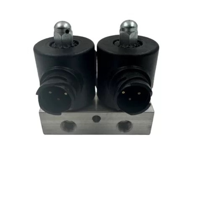 1/4 12V / 24V / İKİLİ DAMPER PNÖMATİK VALF (Lisinya)