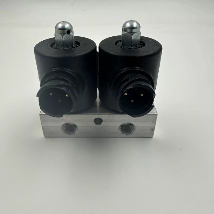 1/4 12V / 24V / İKİLİ DAMPER PNÖMATİK VALF (Lisinya)