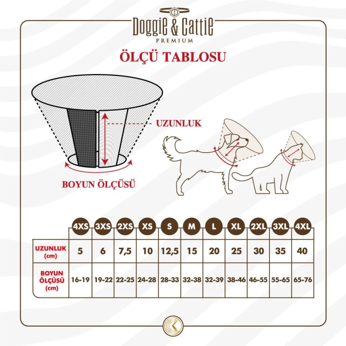 Köpek Yakalık L 20x32-39cm