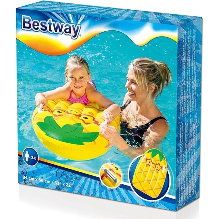 Bestway Meyve Desenli Tutunmalı Sörf Yatağı - 42049 (Lisinya)