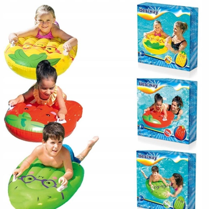 Bestway Meyve Desenli Tutunmalı Sörf Yatağı - 42049 (Lisinya)