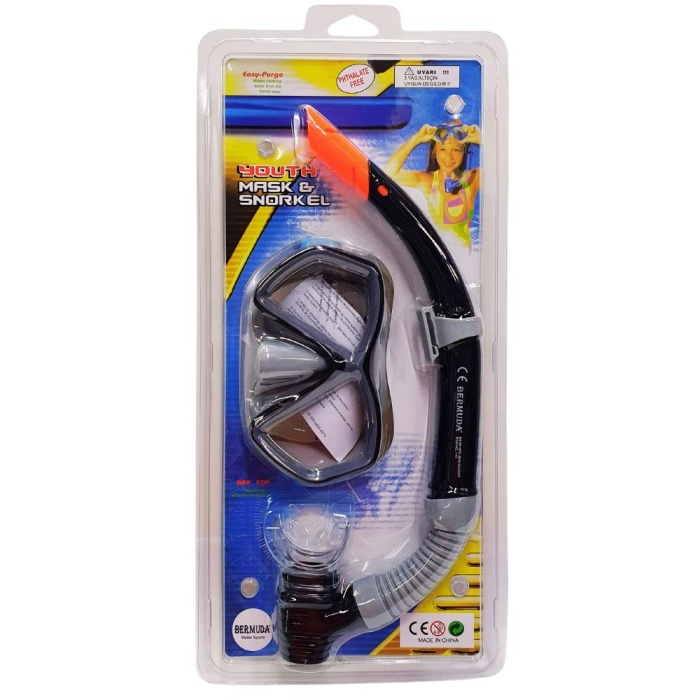 Daphne Snorkel Maske Set - 2189A/113CSB (Lisinya)