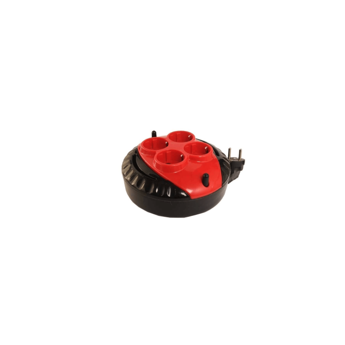 Mini Kablolu Makara 4lü 3mt (3x1,5cm)(1 Adet) ( Lisinya )