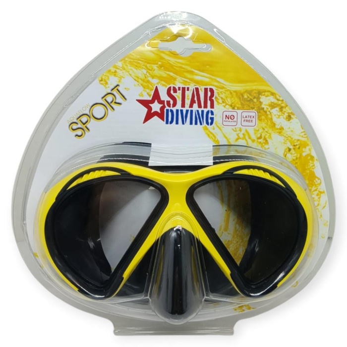 ÇNR-51701- TEK MASKE YETİŞKİN PC STAR DIVING (Lisinya)