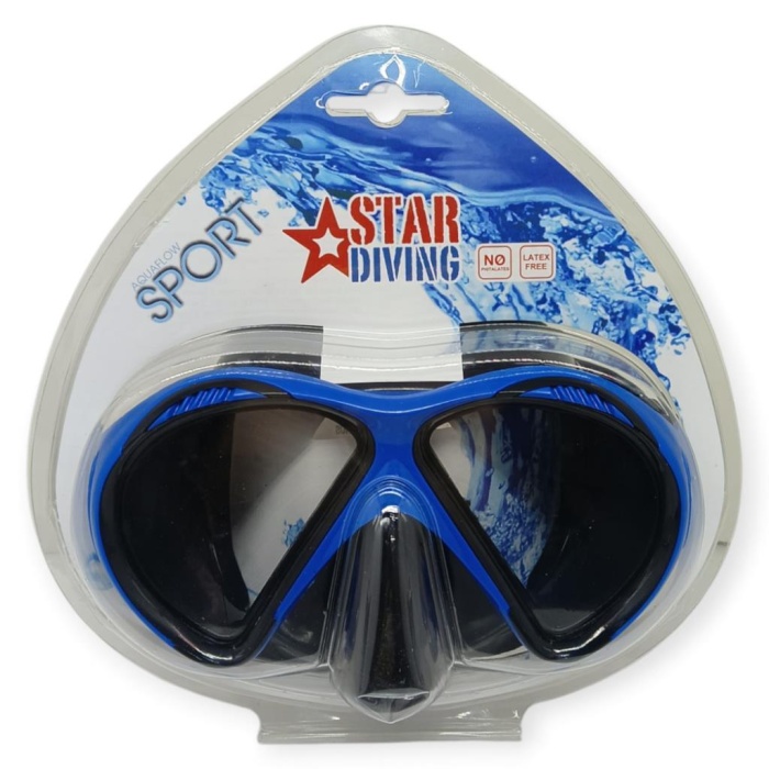 ÇNR-51701- TEK MASKE YETİŞKİN PC STAR DIVING (Lisinya)