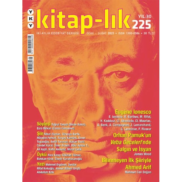 -lık Sayı 225 Eugène Ionesco Tiyatrosu