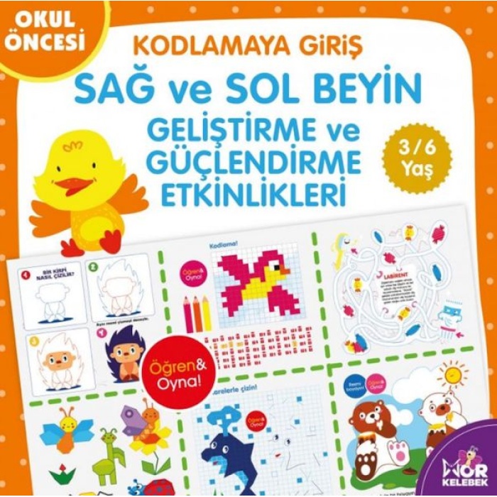 Sağ-Sol Beyin Geliştirme ve Güçlendirme Etkinlikleri - Kodlamaya Giriş