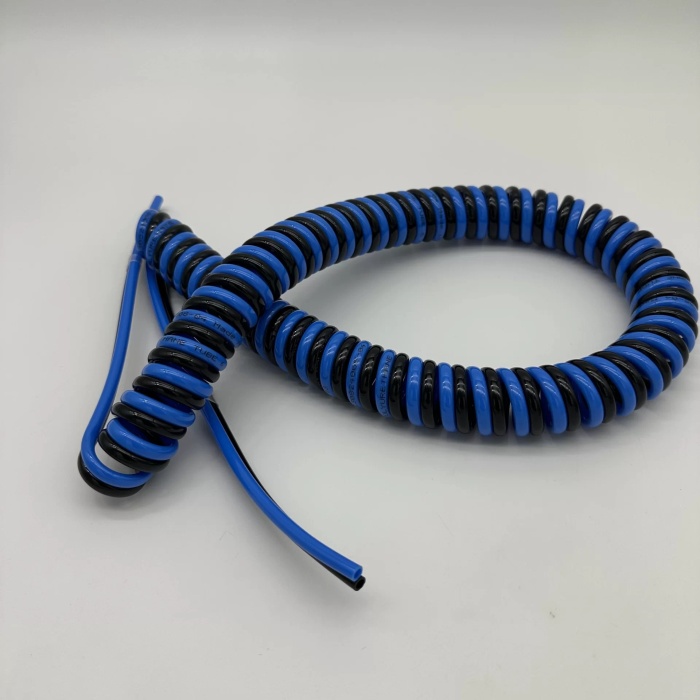 Poliüretan Spiral Hava Hortumu Çiftli 4x6 5 Mt (Lisinya)