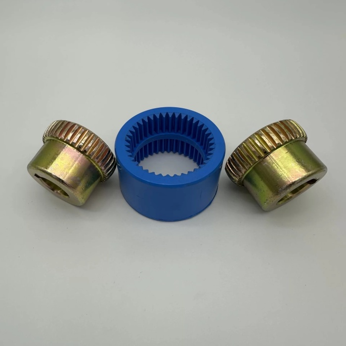İşlenmiş Dişli Kaplin Takımı DK38 - 24 - 38mm (Lisinya)