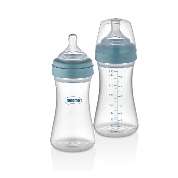 Biberon Anti Kolik Biberon 250 ml Kapaklı Biberon 0 - 6 Ay (Yavaş Akış)