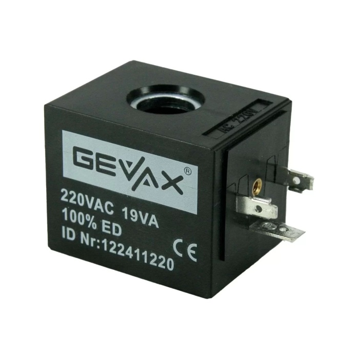 Gevax Valf Ventil Bobin 13.15mm - 12/24/110/220V Ac/Dc (Lisinya)