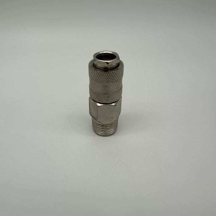 Pnömatik Sarı Otomatik Rekor Metal ( Stoper T26 Seri Jak Erkek Gövde 1/2 ) (Lisinya)