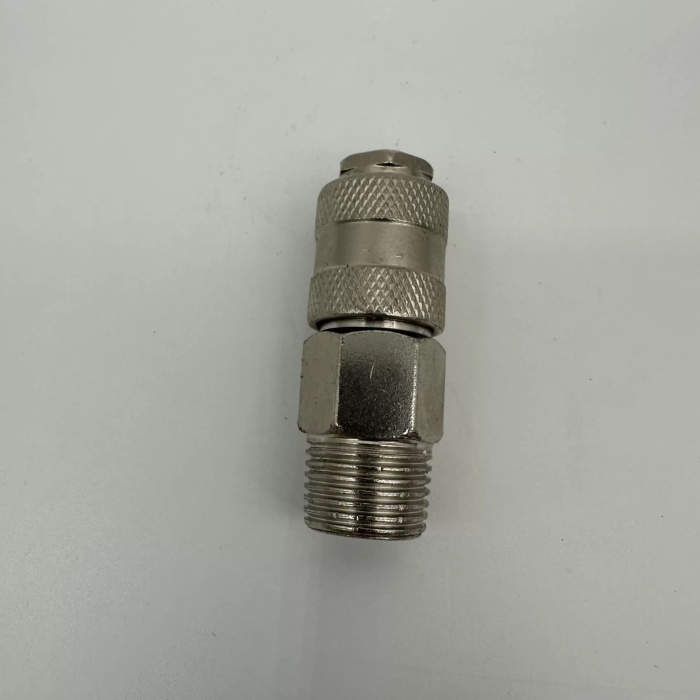 Pnömatik Sarı Otomatik Rekor Metal ( Stoper T26 Seri Jak Erkek Gövde 1/2 ) (Lisinya)