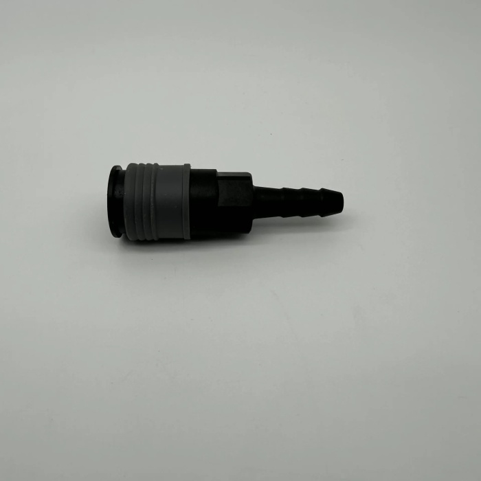 Pnömatik Sarı Otomatik Rekor Plastik ( Stoper T26 Seri Jak Erkek Gövde 8mm ) (Lisinya)