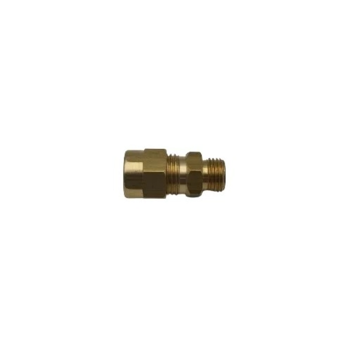 Sarı Pirinç Yüksüklü Rekor 3/8 - 9.52mm (Lisinya)