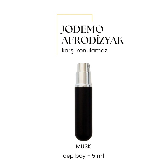 2 Adet Afrodizyak Etkili Erkek Parfüm Cep Boy Musk 5ml
