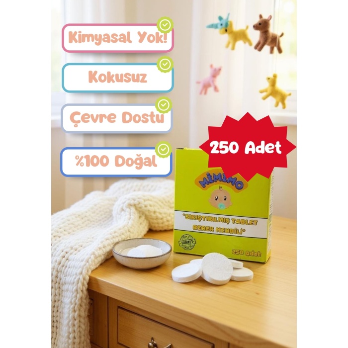 Sihirli Tablet Islak Mendil 250 Adet - Lisinya