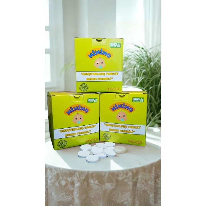 Lioris Sihirli Tablet Islak Mendil 250 Adet x 3 Kutu
