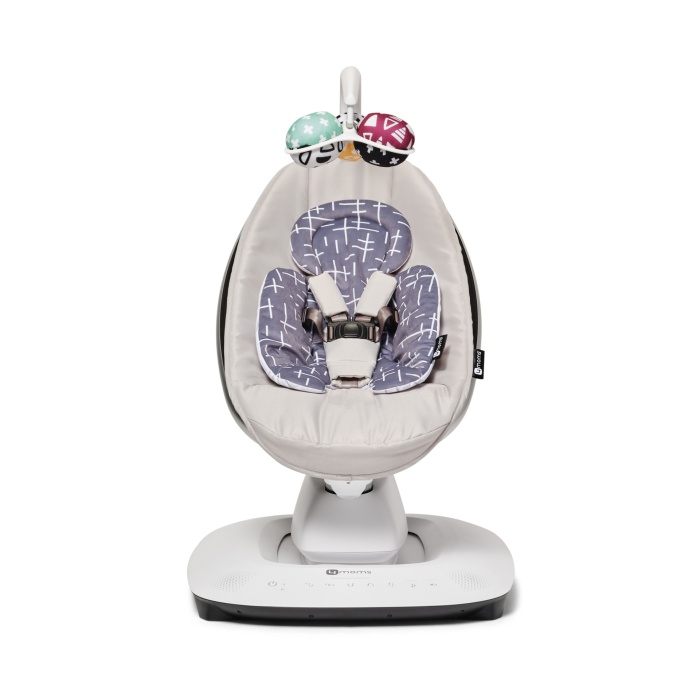 4Moms Mamaroo 5.0 Çift Yönlü Yenidoğan Destek Pedi Dark Grey Plus