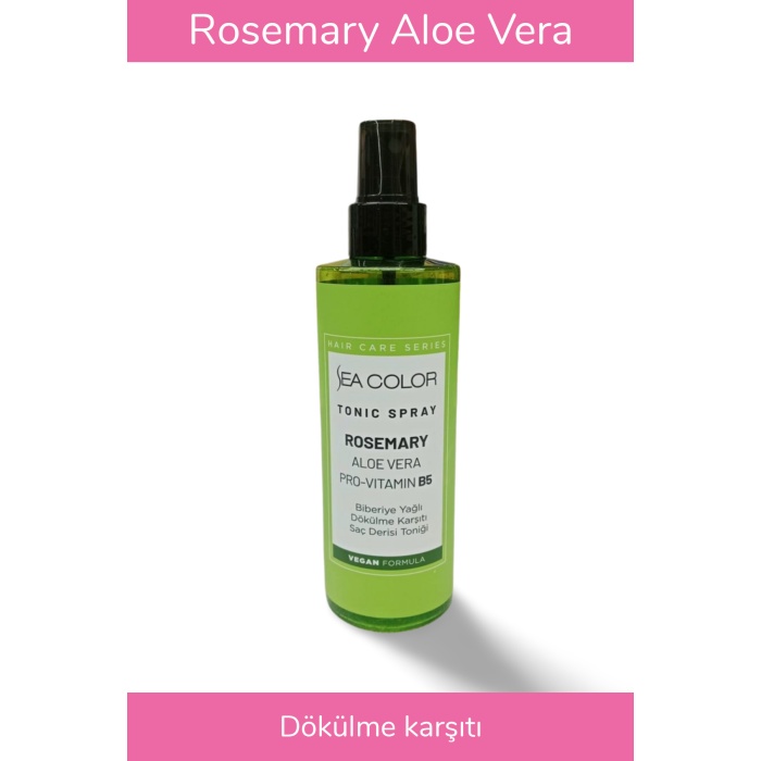 Rosemary Aloe Vera Özlü Dökülme Karşıtı Saç Derisi Toniği Pro-vitamin B5 220 ml