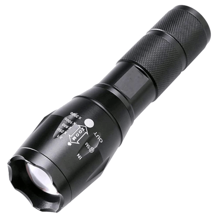 Pm-14623 Pilli Zoomlu Flash Özellikli Power Ledli El Feneri ( Lisinya )