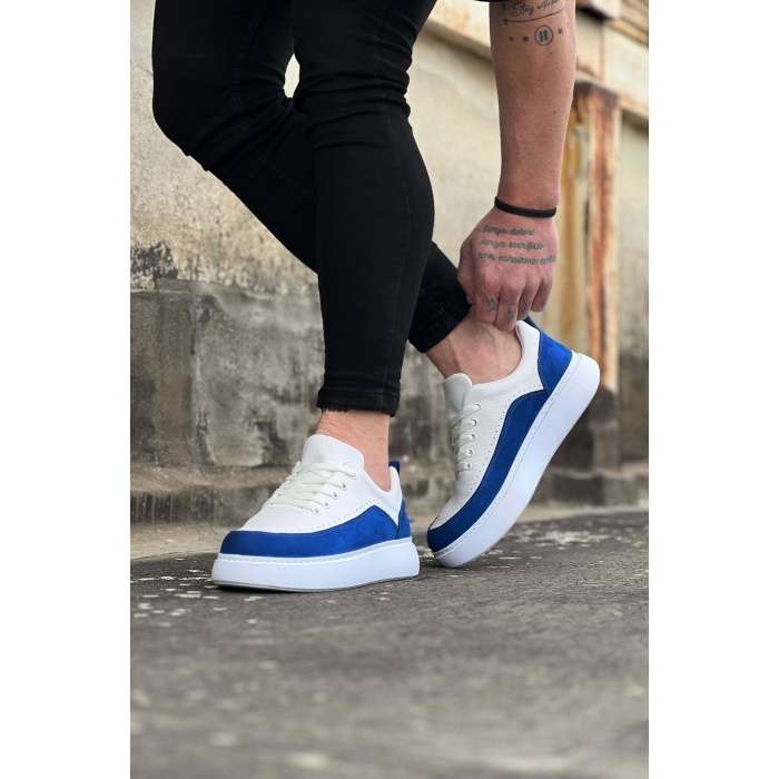 Beyaz Sax Ortopedik Taban Erkek Casual Ayakkabı