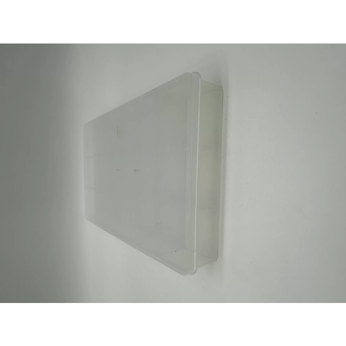 Organizer Plastik Kutu Box 18 Sabit Bölmeli 145x255x35mm (Lisinya)