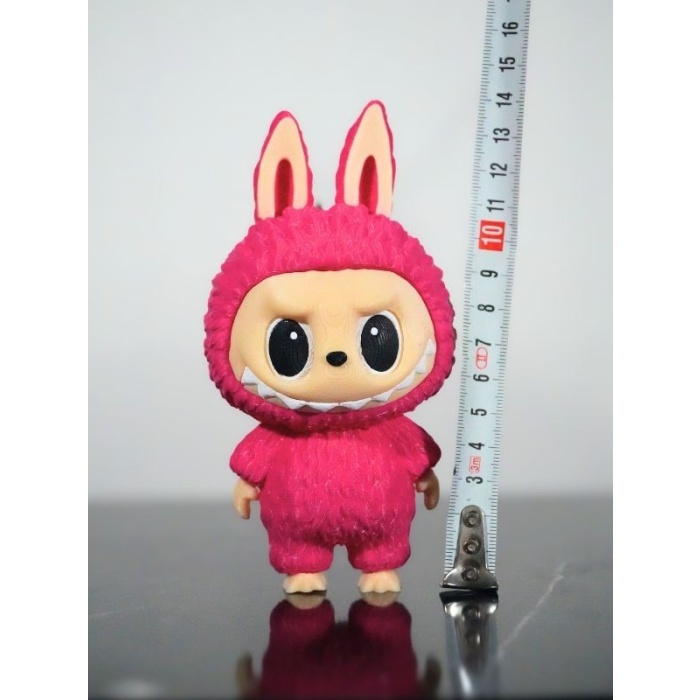 Labubu Sevimli Pembe Oyuncak  Anahtarlık 13cm - Lisinya