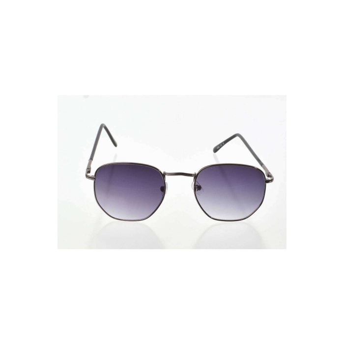 Siyah Metal Çerçeve Cat Eye Güneş Gözlüğü - Moda Gözlük