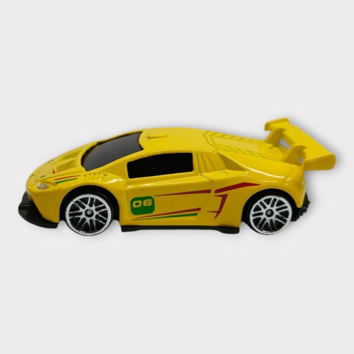 Metal Mini Arabalar  8 cm - Sarı - 1 (Lisinya)