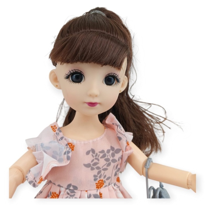 Anbibi Premium Bebek Hareketli Aksesuarlı - WX196-2-PEMBE (Lisinya)