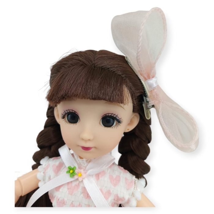 Anbibi Premium Bebek Hareketli Aksesuarlı - WX197-1-PEMBE (Lisinya)