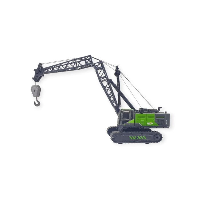 Metal İş Makinası Vinç - Tekerlekli 26cm - 601-6 (Lisinya)